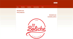 Desktop Screenshot of elboliche.net